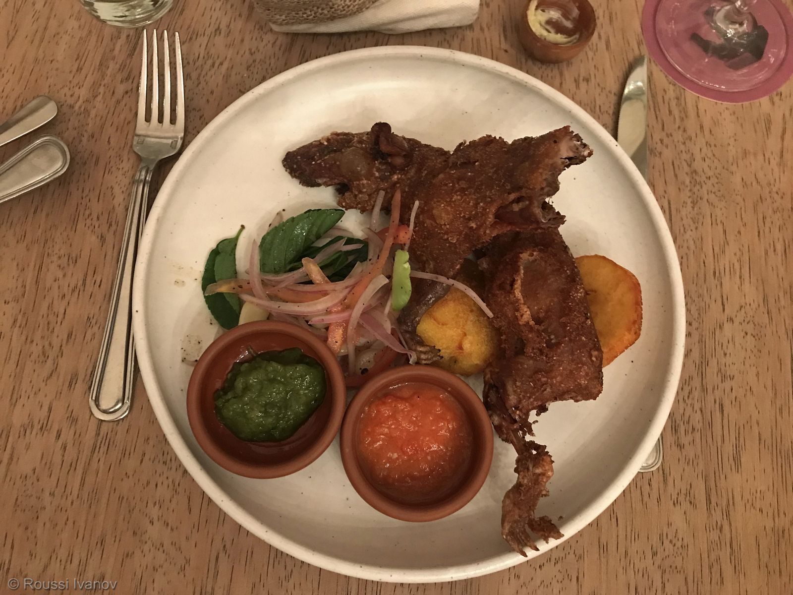 Dinner with Guinea pig