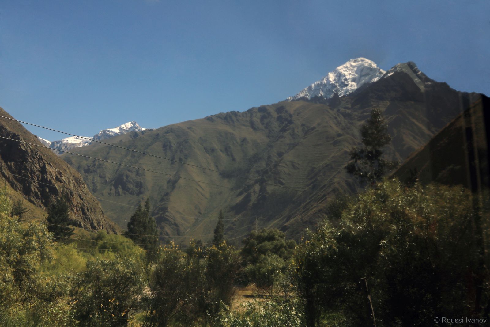 Urubamba river valley